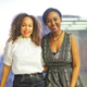 Morgan DeBaun, founder of Blavity, left, and Lilly Workneh